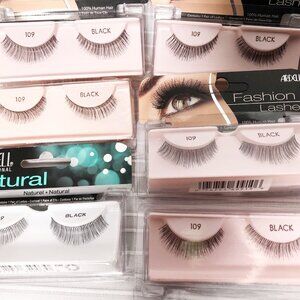 Variety Pack of (11) Ardell Natural Eyelashes Plus 1 Pack of Individual Lashes